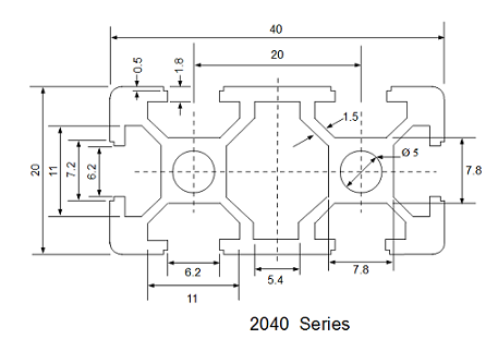 Alum Profile 2020 Drawings